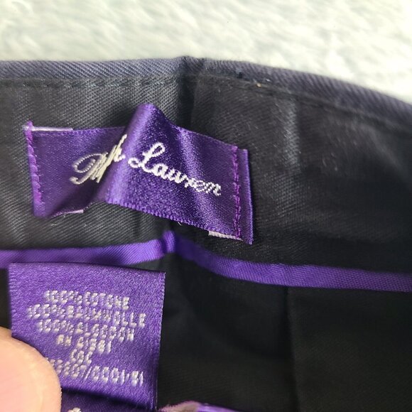 Ralph Lauren Purple Label Mens Navy Blue Chino Shorts Size 42 Flat Front - Picture 12 of 13